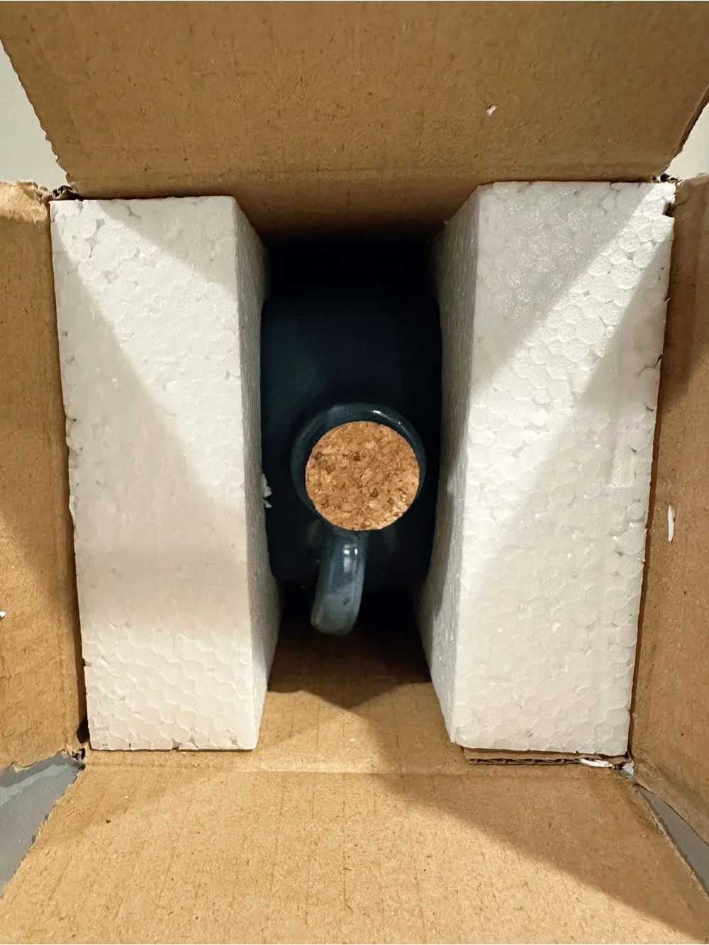 Magnolia Ceramic Oil Dispenser - Blue Heaven